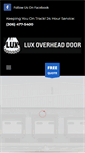 Mobile Screenshot of luxoverhead.com
